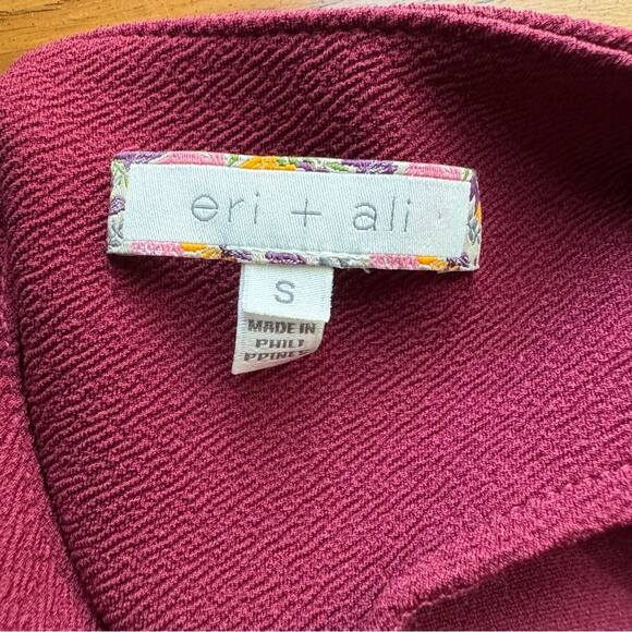 Anthropologie Eri + Ali Viv Cropped Flutter Batwing Top - Picture 6 of 6